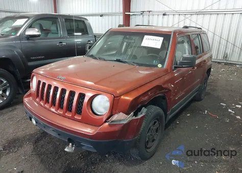 2012 Jeep Patriot Sport from USA, damaged, VIN 1C4NJPBA3CD586837